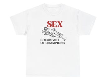 Camiseta unissex grande Breakfast of Champions