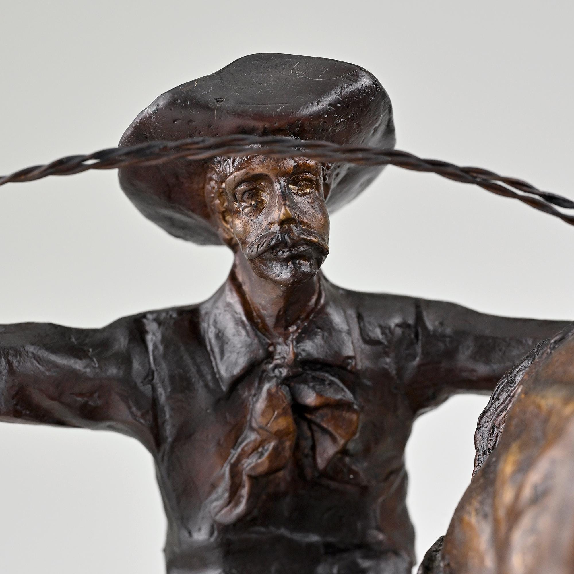 BRONCO BUSTER アンティークブロンズ像 【公式通販】