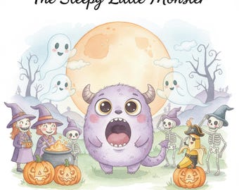 The Sleepy Little Monster | Bedtime Storybook for Kids