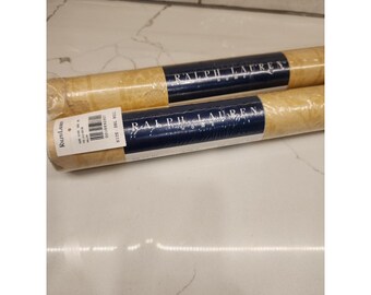 Papel pintado vintage Ralph Lauren Home, dos nuevos rollos abiertos, doble rollo floral, LCW20135