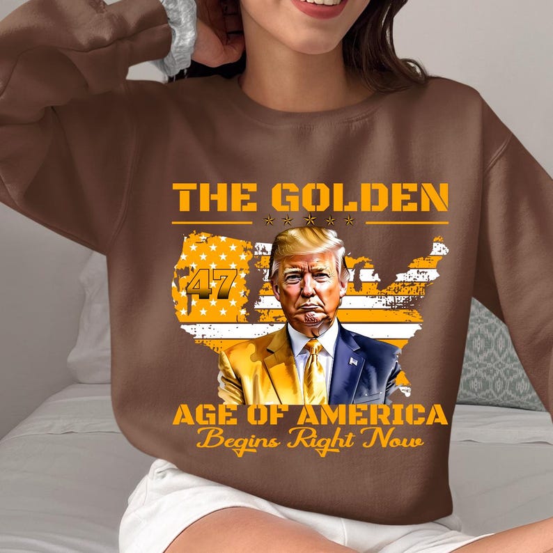 Donald Trump Golden Age PNG America Begins Right Now Design Patriotic ...