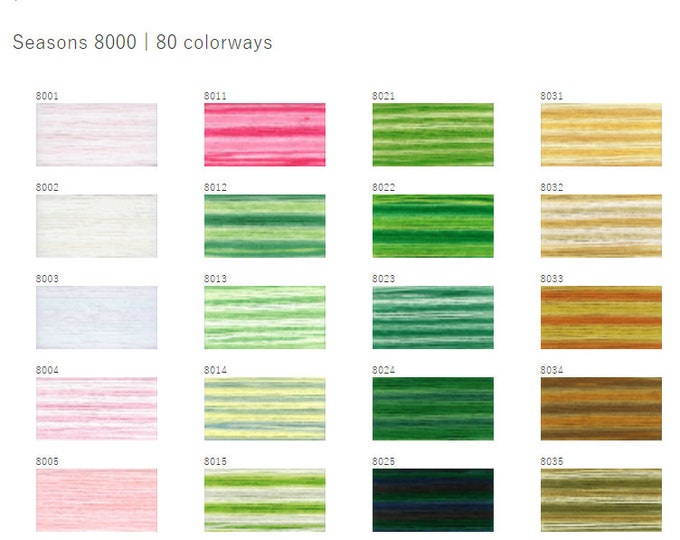 Cross Stitch Floss, Sixstranded Hand Embroidery Thread, Lecien Cosmo