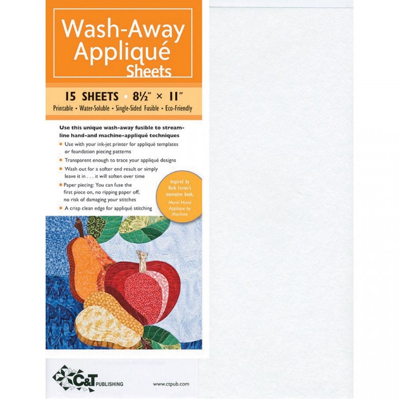 Washaway Applique Sheets by C&T Publishing Etsy