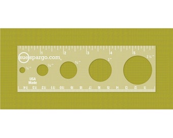 6 inch Circle Ruler by Sue Spargo