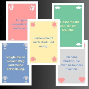 Motivationskarten für Kinder – PDF zum Selbstdruck | 50 Karten für Schulalltag, Freundschaft & persönliches Wachstum