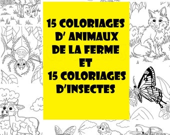 Digital coloring book, PDF coloring page, Printable coloring book, Downloadable coloring page, Digital coloring book, for children.