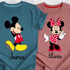Mickey Shirt, Minnie Shirt, Disney Shirt, Family Disney Vacation Shirt, Disney World Shirt, Family Disney Trip Shirt, Disneyland Shirt
