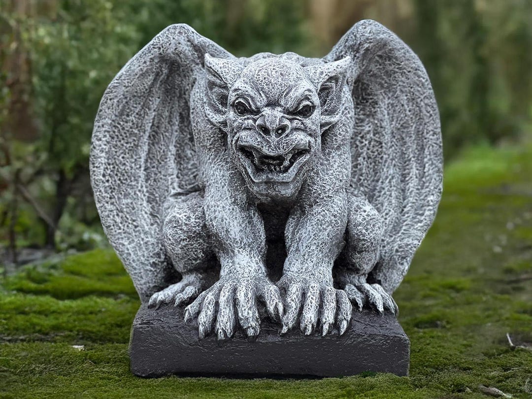 凶悪なドラゴン・ガーゴイル 造形美術彫刻インテリア置物西洋美術
