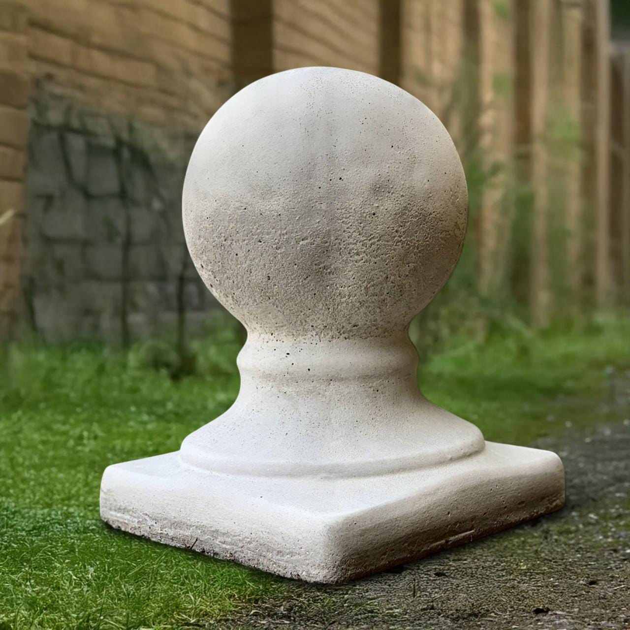 Concrete garden ball - Etsy México, image size:1280x1280