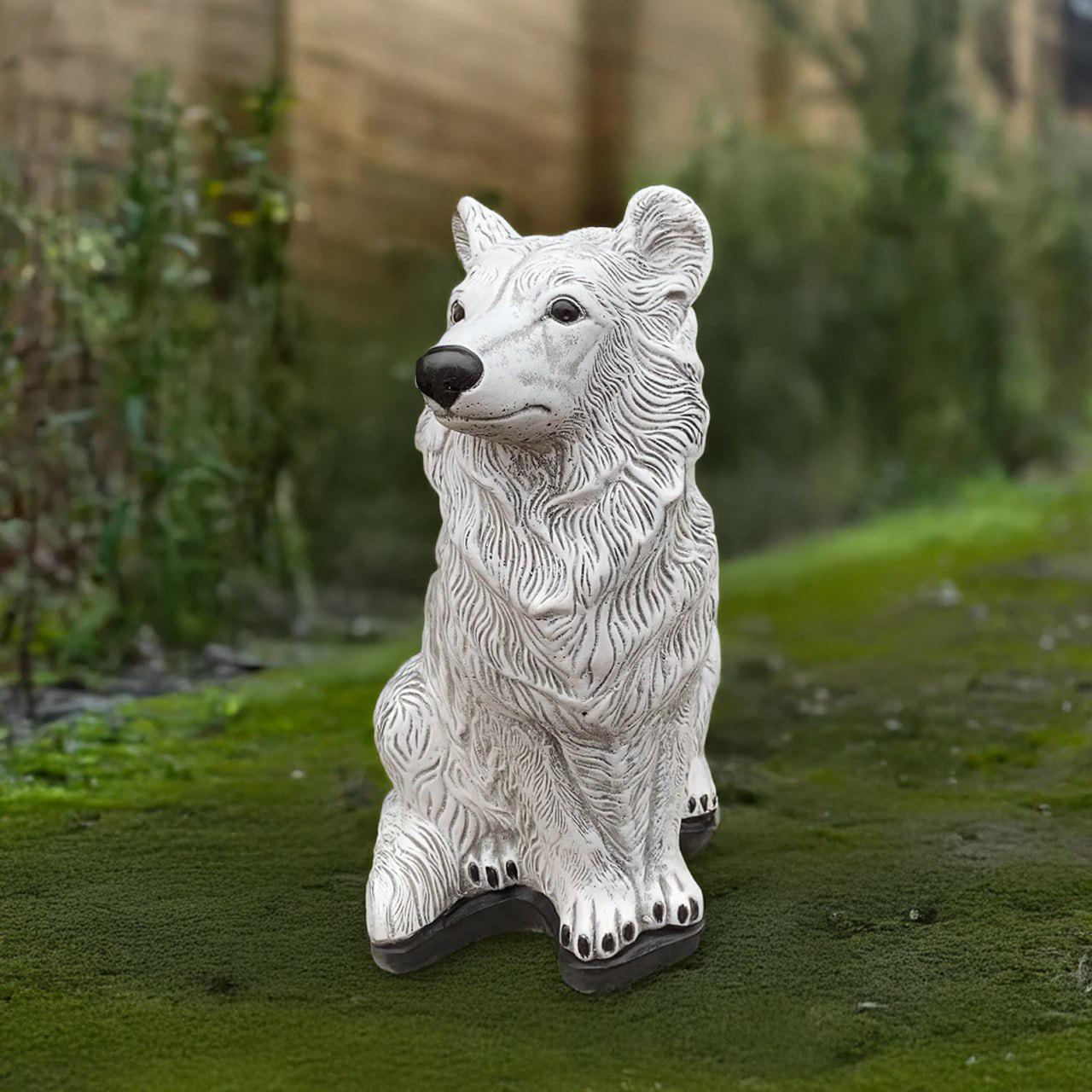 コリー 犬の像 インテリア兼用屋外アウトドアエクステリアガーデン彫刻