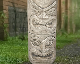 Tiki Totem Pole - Etsy