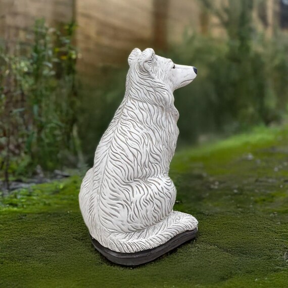 コリー 特大 置物 オブジェ インテリア ガーデン 犬の置物 コリー 特大 置物 オブジェ インテリア ガーデン 犬の置物 - メルカリ