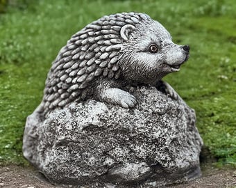 Miniatur-Igel-Figur Aus PVC – Garten- Oder Innendeko, Ca. 8 X 5 X 5 Cm, Lebensecht Bemalt