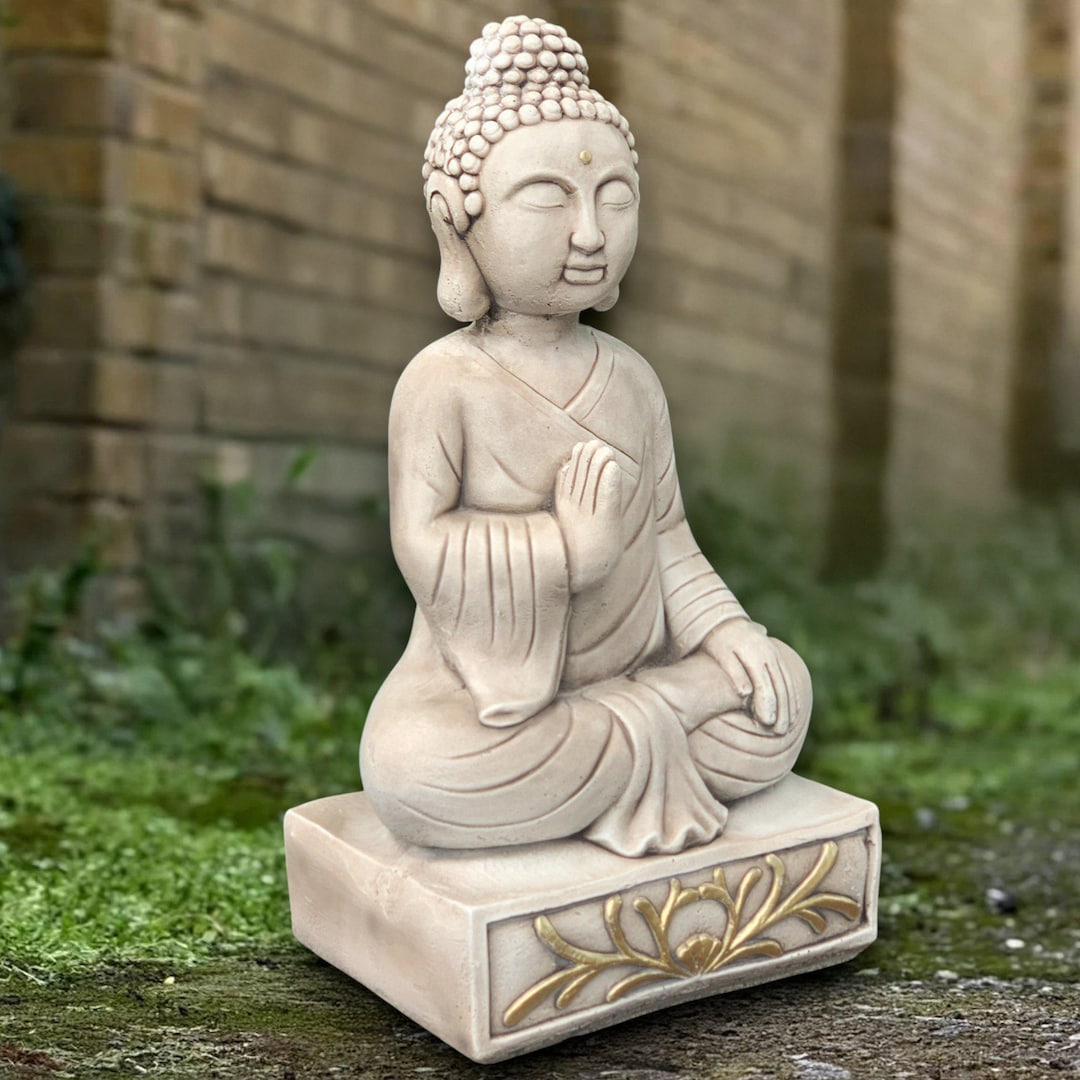 Large Buddha Statue Concrete Meditation Buddha Sculpture Outdoor Buddha ...