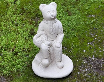 ヴィンテージ イヌイット ソープストーン クマの彫刻 – カナダ