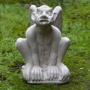 Concrete Gargoyle Statue Gothic Garden Decor Cement Gargoyle Sculpture ...