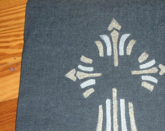 cross pillow