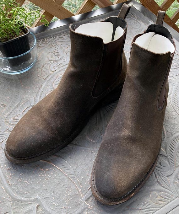 Thursday Boot Co. Duke Suede Chelsea Boots. Men display picture 3