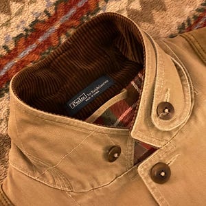 ジャケット・アウター archive grunge fireman jacket brown L AVIREX Fireman Blouson Jacket men's Size M Goatskin Leather