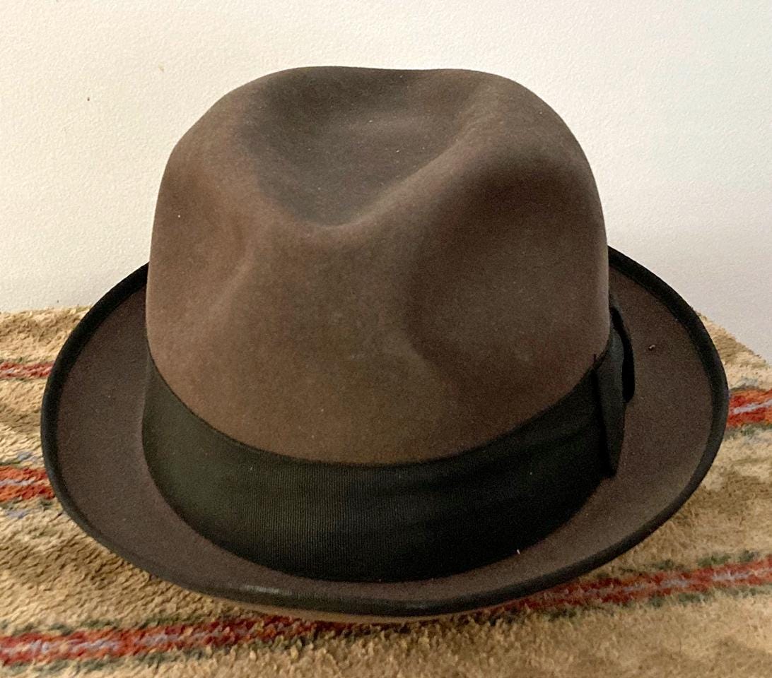 Kasmir Finish Vintage Fedora Hat by Champ Hats - Etsy