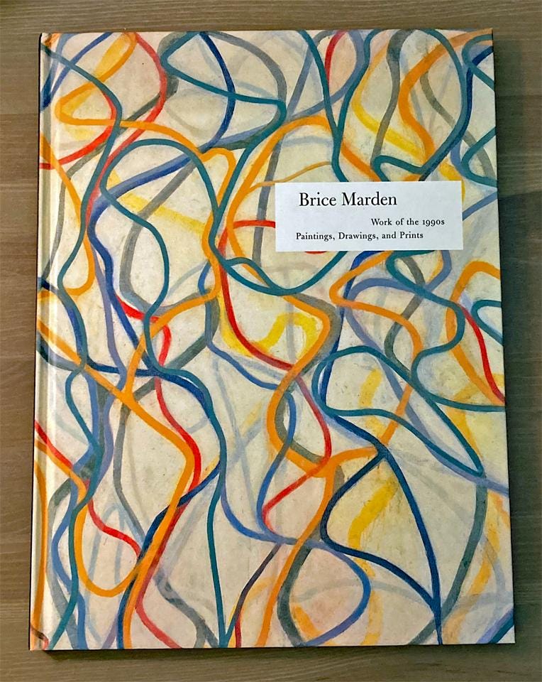 Brice Marden Exhibition Catalog: 1990s Paintings, Drawings, Prints