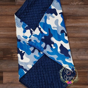 Blue camo baby bedding clearance