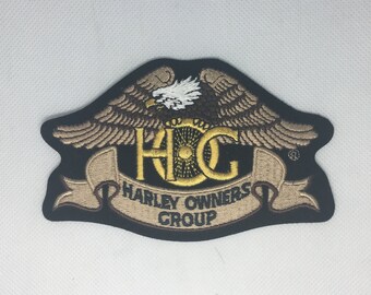 Harley Davidson Hog Japan Lmited Badge Patch Pins Set Of 3 Harley Owners Group Pins Buttons Collectibles