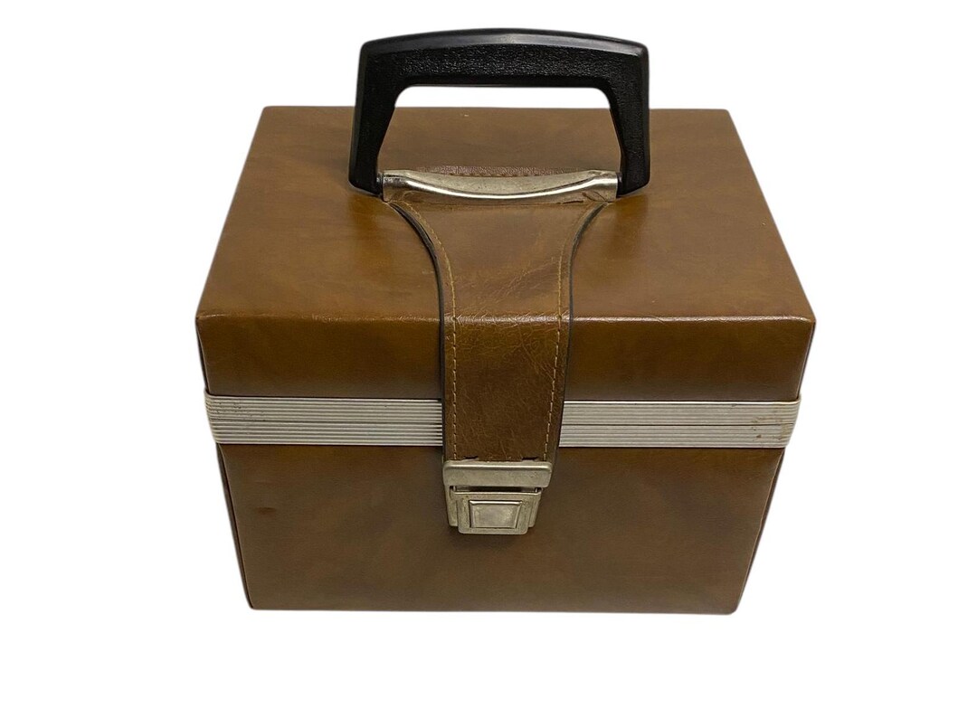 Brown Vinyl 8-track Tape Case - Vintage 1970's - Holds 12 Tape - Etsy