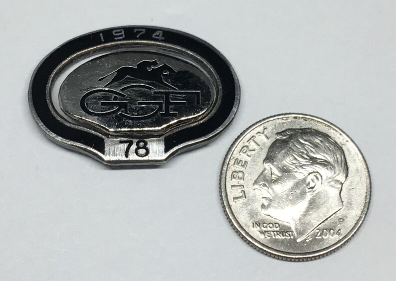 GGF Lapel Pin Vintage 1978 Golden Gate FieldsHorse Races