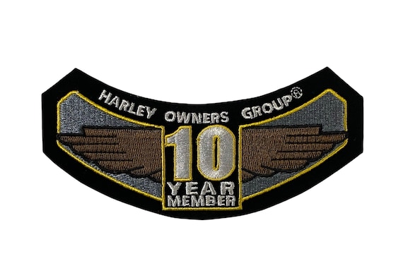 2 colors to choose Pin's harley davidson/hog badge harley owners group 