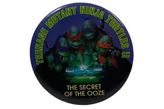 Teenage Mutant Ninja Turtles II Movie Advertising PIN - the