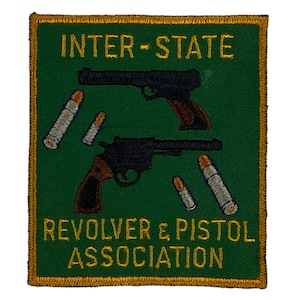 Inter-State Revolver & Pistol Association Aufnäher