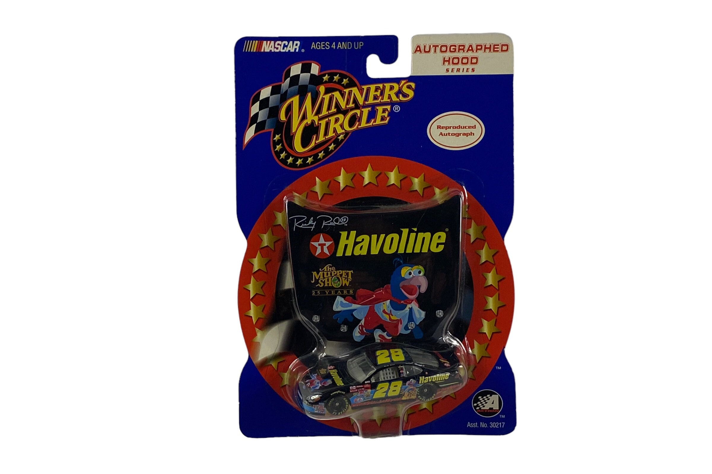 2002 WINNER'S CIRCLE Ricky Rudd Texaco Havoline The Muppet Show 25 ans