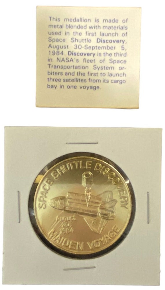 Space Shuttle Commemorative Medallion