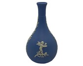 Blue Wedgewood JASPERWARE Bud Vase