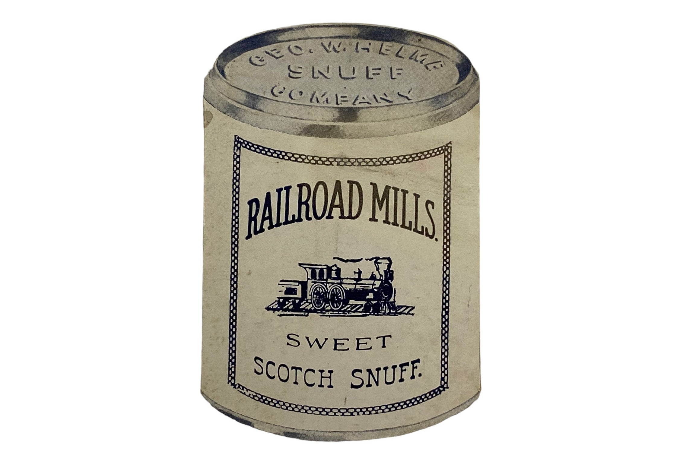 Railroad Mills Sweet Scotch Snuff Advertising NEEDLE BOOK