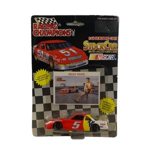 Racing Champions RICKY RUDD 1:43 Die-Cast Stock Car with Collectors Card - New Old Stock 1992