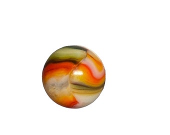 Peltier Citrus Rainbo Marble - Near Mint - 5/8 Inches