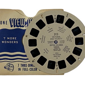 VICTORIA AND VICINITY, British Columbia, Canada - View-Master Reel 313 - Sawyer - 1950