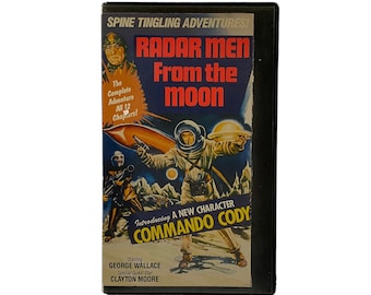 Radar Men From The Moon (1952) COMMANDO CODY Movie Serial - Complete 12 Chapters - Good Times Home Video 1990