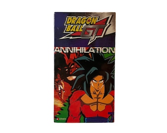 DRAGON BALL GT Annihilation - New Old Stock vhs Tape - Sealed - Japanese Anime - FUNimation  2003