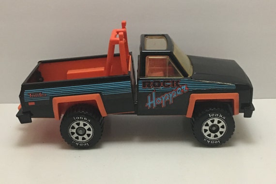 black tonka truck