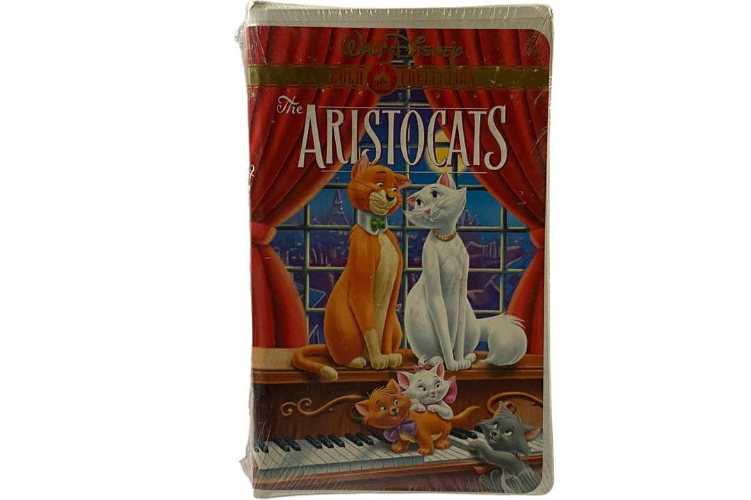 The ARISTOCATS Factory Sealed VHS Tape - Walt Disney Classic Gold ...