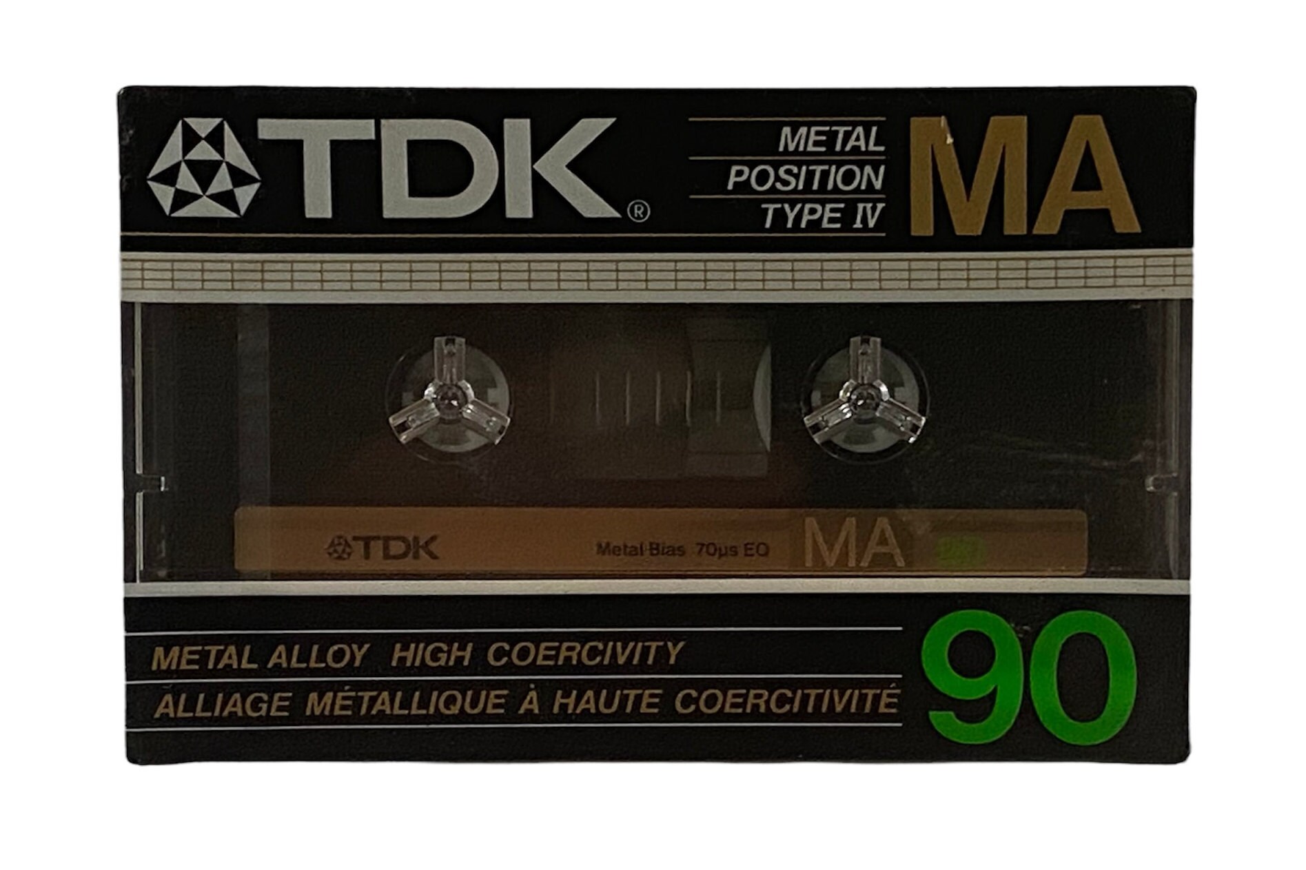 TDK MA 90 Audio Cassette Metal Position Type IV New Old - Etsy Israel