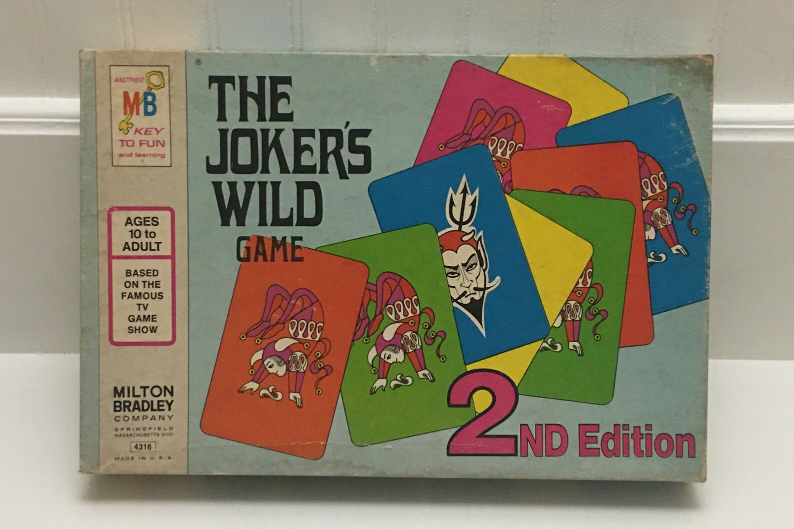 The Joker's Wild Game Based On The Popular Television Etsy