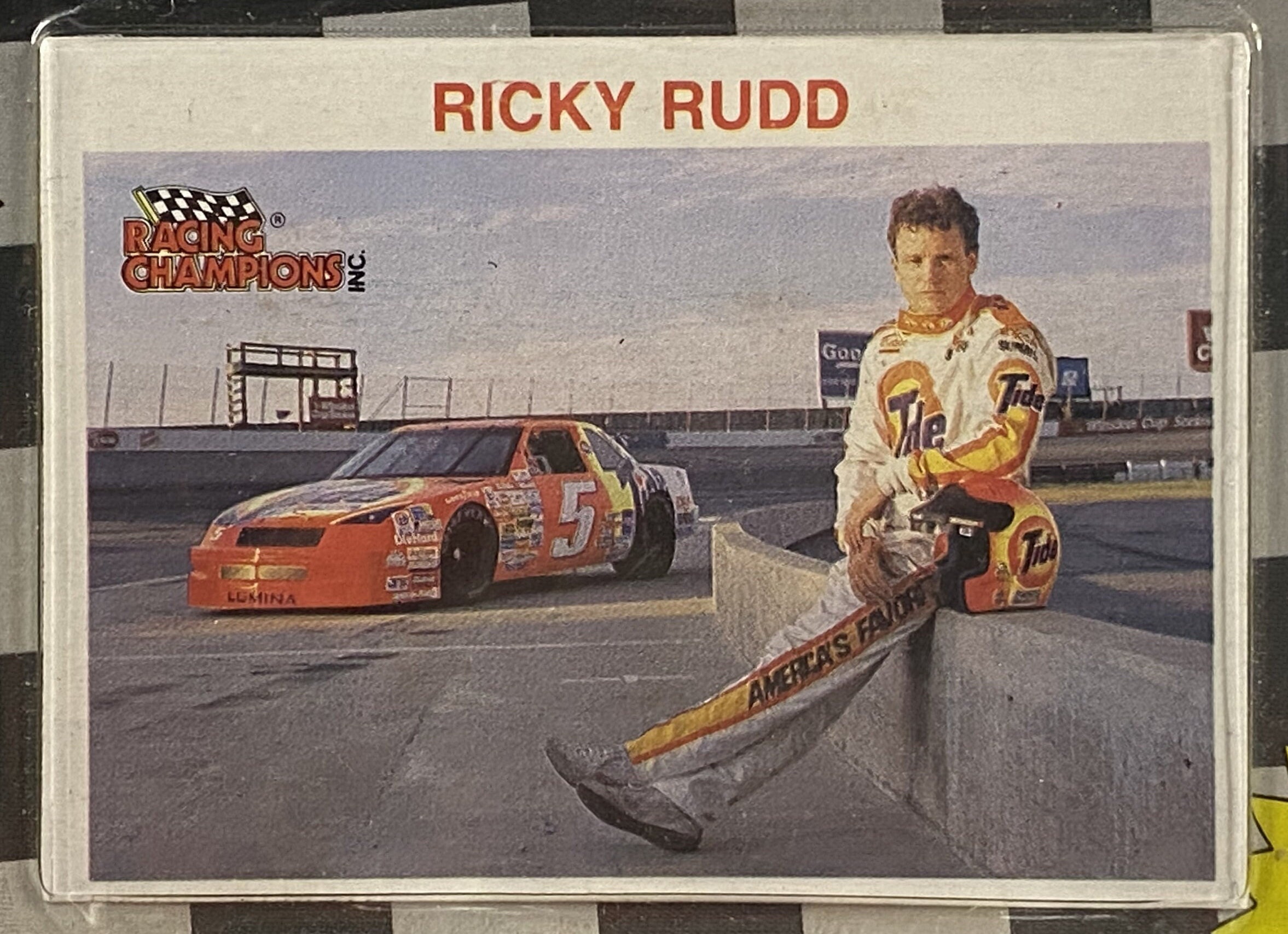 Ricky Rudd Card Racing Champions RICKY RUDD 1:43 Die-cast Stock Car With Collectors ...