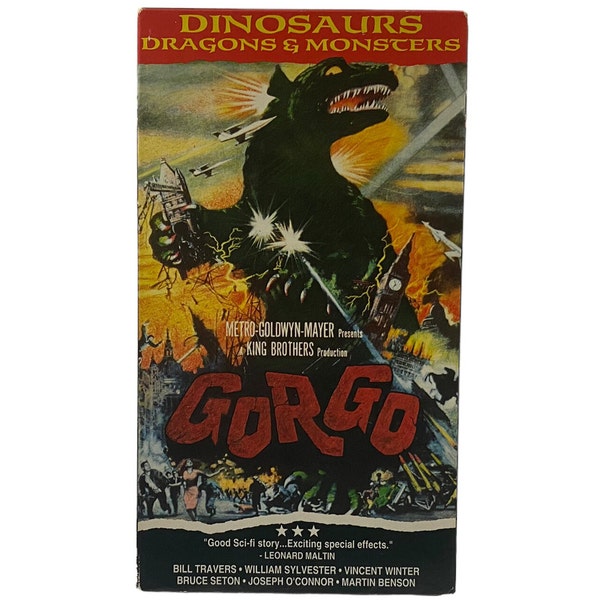 GORGO (1961) - Monster Movie - Cult Classic - VHS Tape - VCI Home Video - 1988