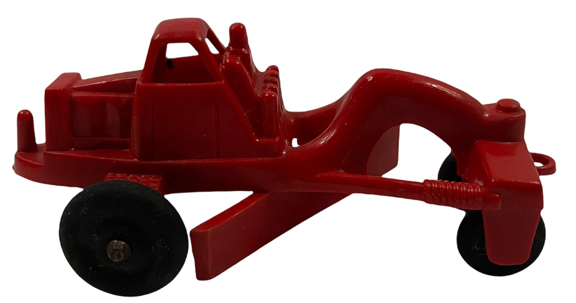 Manoil Plastic Road Grader / Scraper - Vinage 1950's Hard Plastic