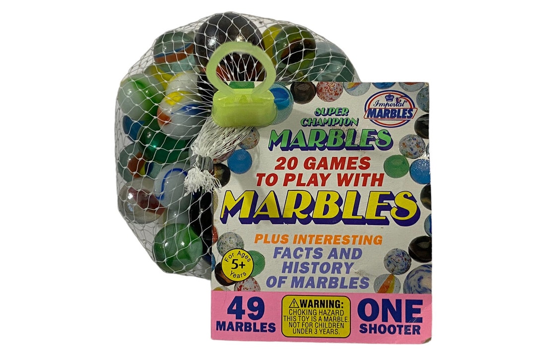 Imperial Marbles Super Champion Marbles Imperial Toy Company New Old