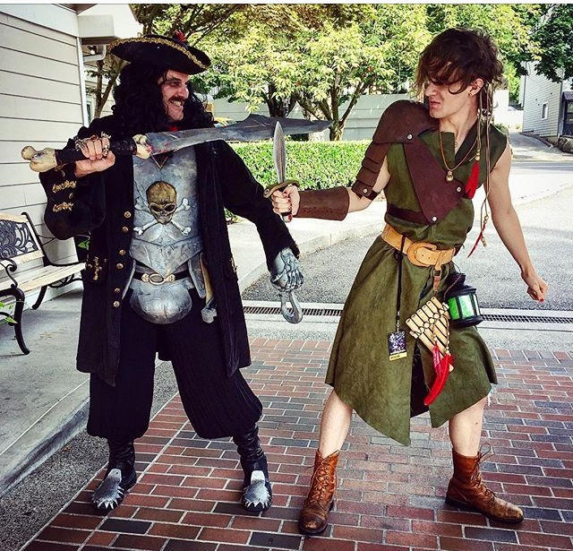 Cosplay Custom Captain Hook Costume Etsy Nederland